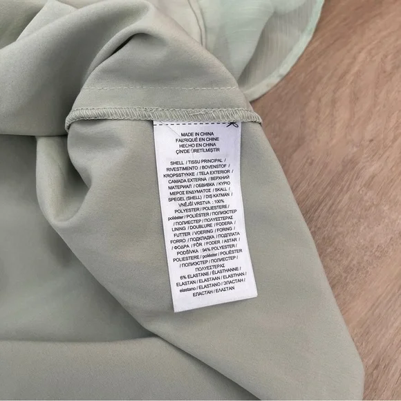 LAUREN RALPH LAUREN Floral Crinkled Georgette Gown sz 18 - Picture 10 of 13